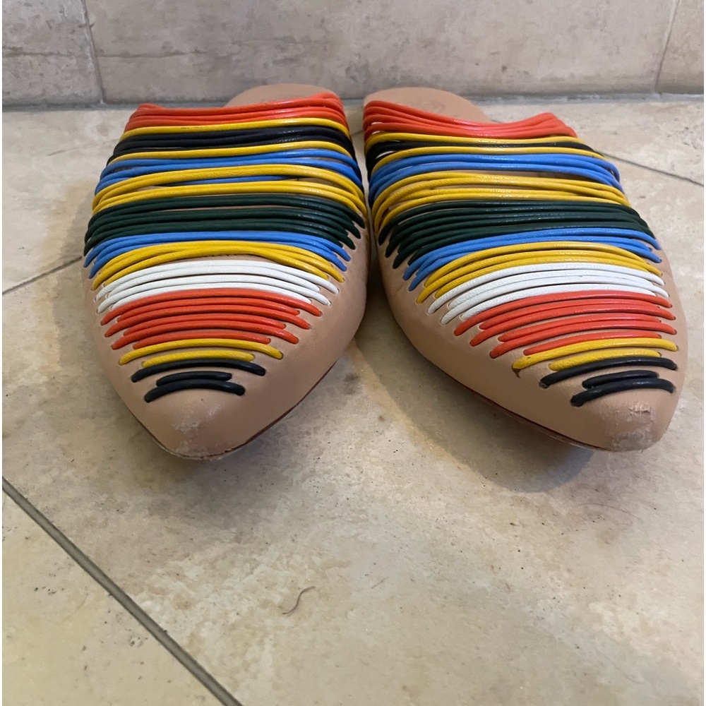 Tory Burch Siena multi- color mule sandals - Picture 6 of 10